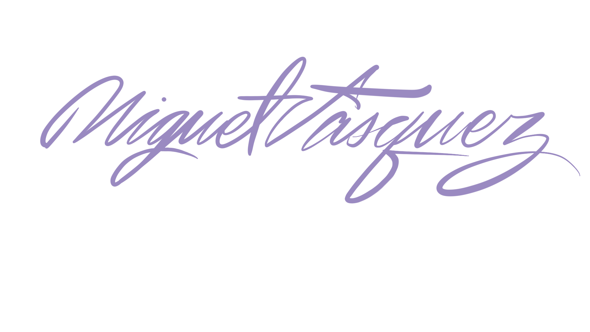 Signature of Miguel Vasquez